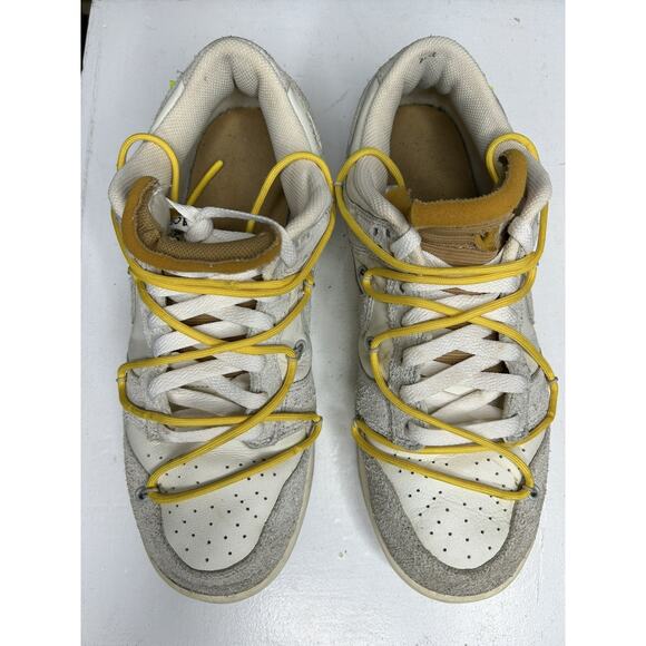 Used Nike Dunk Low x Off-White ‘Lot 39’ DJ0950-109 Men\'s Size 9.5 Fast Shipping main image 4